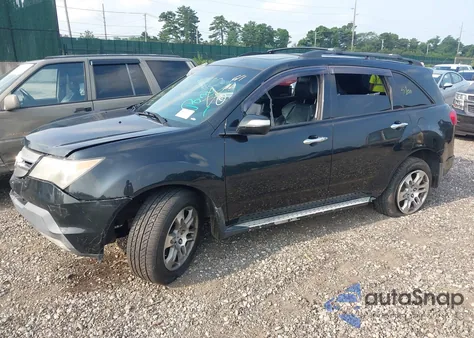 2008 Acura Mdx из США, поврежденный, VIN 2HNYD28248H525881